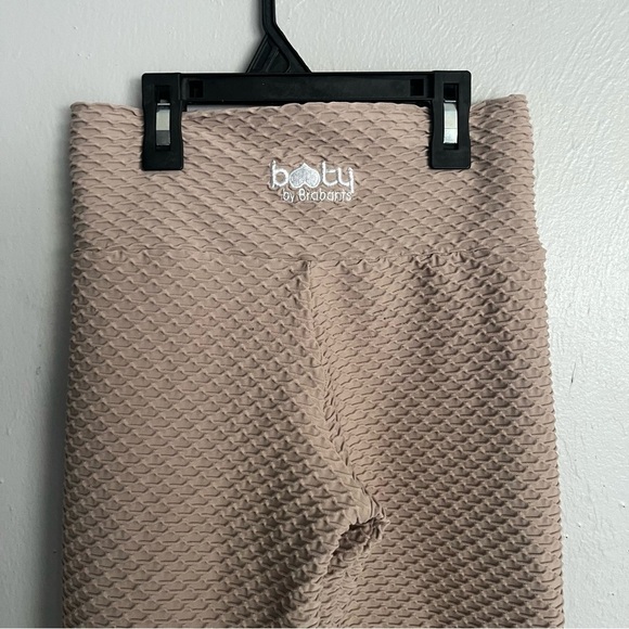 Booty by Brabants Brown Leggings Sleek Form-Fitting Croco Size Small-Large - Picture 7 of 12